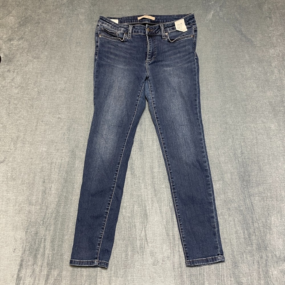 Joe's Jeans Womens 9-10 31x27.5 Blue Denim Medium Wash Non Stretch Skinny Leg